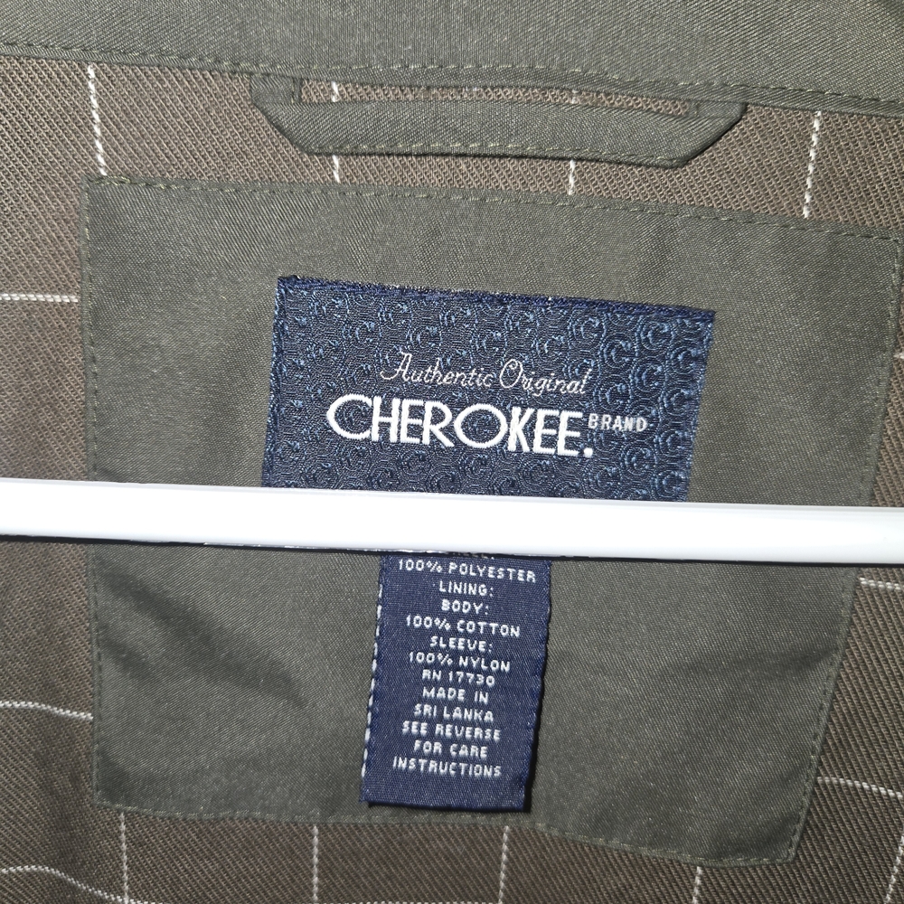 Cherokee Men's Olive Green Lightweight Jacket - Picture 2 of 4